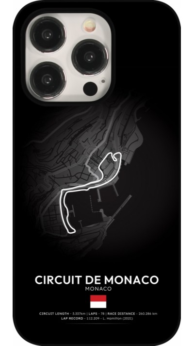 iPhone 15 Pro Case Hülle - F1 Track 2025 Monaco