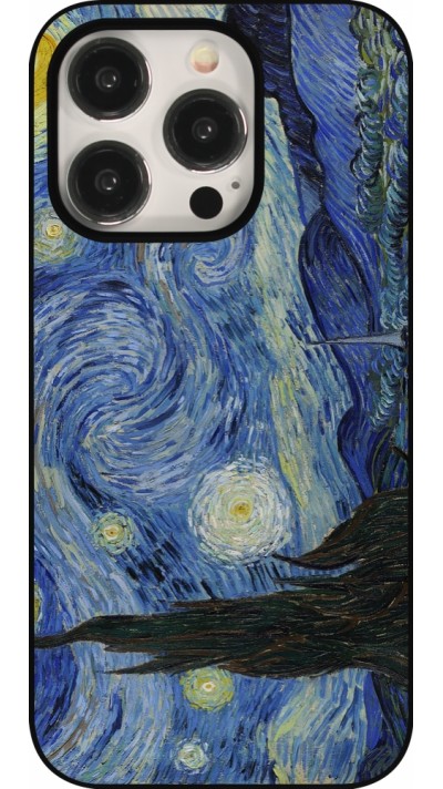 iPhone 15 Pro Case Hülle - Kunstbild - Sternennacht - Van Gogh