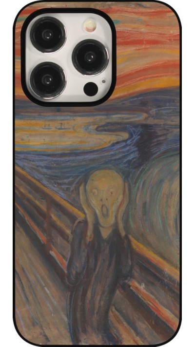 iPhone 15 Pro Case Hülle - Kunstbild - Der Schrei - Edvard Munch