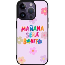 iPhone 15 Pro Case Hülle - Silikon schwarz Karol G Manana sera bonito