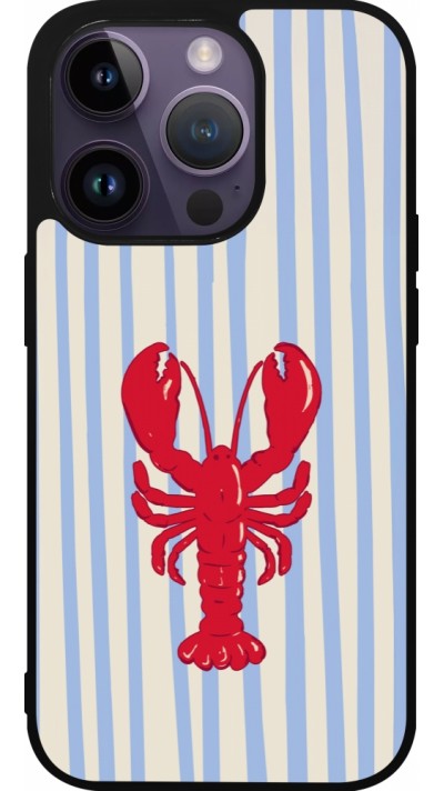 iPhone 15 Pro Case Hülle - Silikon schwarz Red lobster 2026