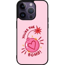 iPhone 15 Pro Case Hülle - Silikon schwarz Saint Valentines Day 26 You are the bomb