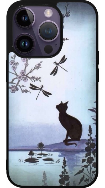 iPhone 15 Pro Case Hülle - Silikon schwarz Spring 19 12