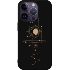 iPhone 15 Pro Case Hülle - Silikon schwarz Spring 23 astro