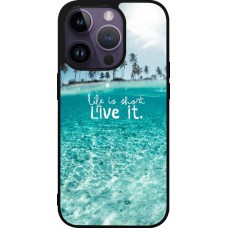 iPhone 15 Pro Case Hülle - Silikon schwarz Summer 18 24