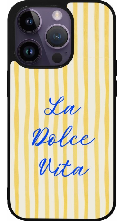 iPhone 15 Pro Case Hülle - Silikon schwarz The good life 2026