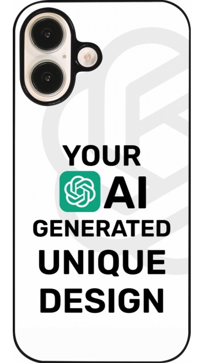 iPhone 16 Case Hülle - 100% einzigartig erstellt dank Deiner Kreativität und künstlicher Intelligenz (KI)