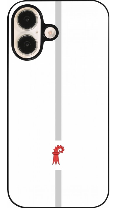 iPhone 16 Case Hülle - Kanton BL weiss