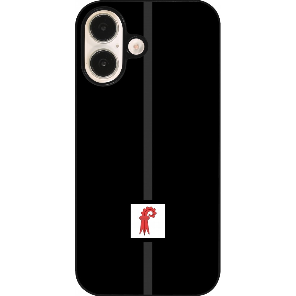 iPhone 16 Case Hülle - Kanton BL schwarz