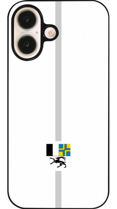 iPhone 16 Case Hülle - Kanton GR weiss