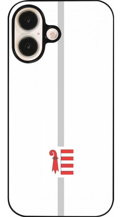 iPhone 16 Case Hülle - Kanton JU weiss