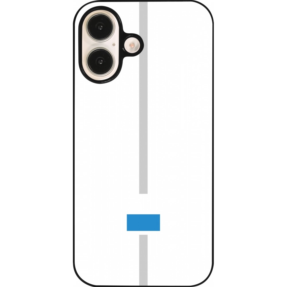 iPhone 16 Case Hülle - Kanton LU weiss