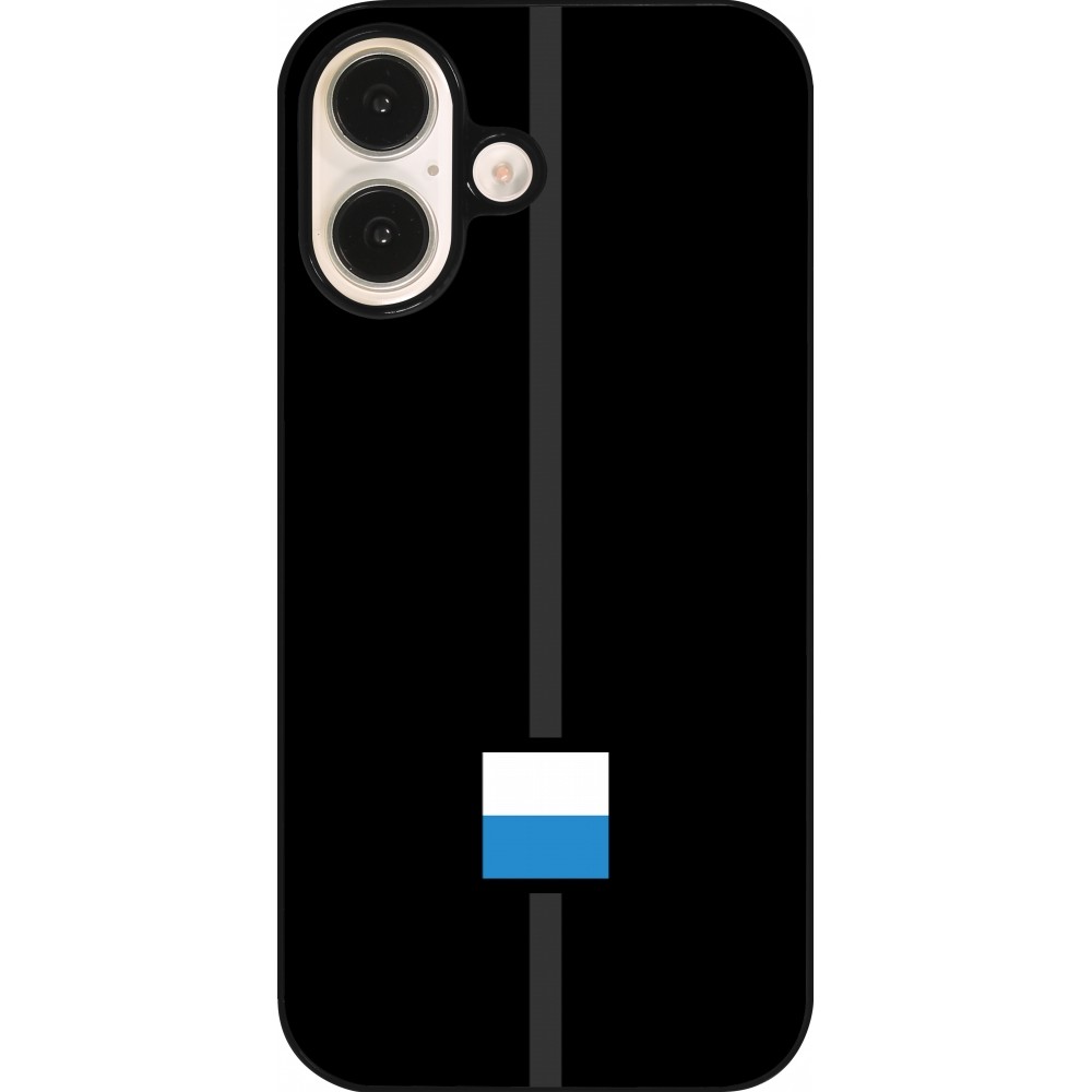 iPhone 16 Case Hülle - Kanton LU schwarz