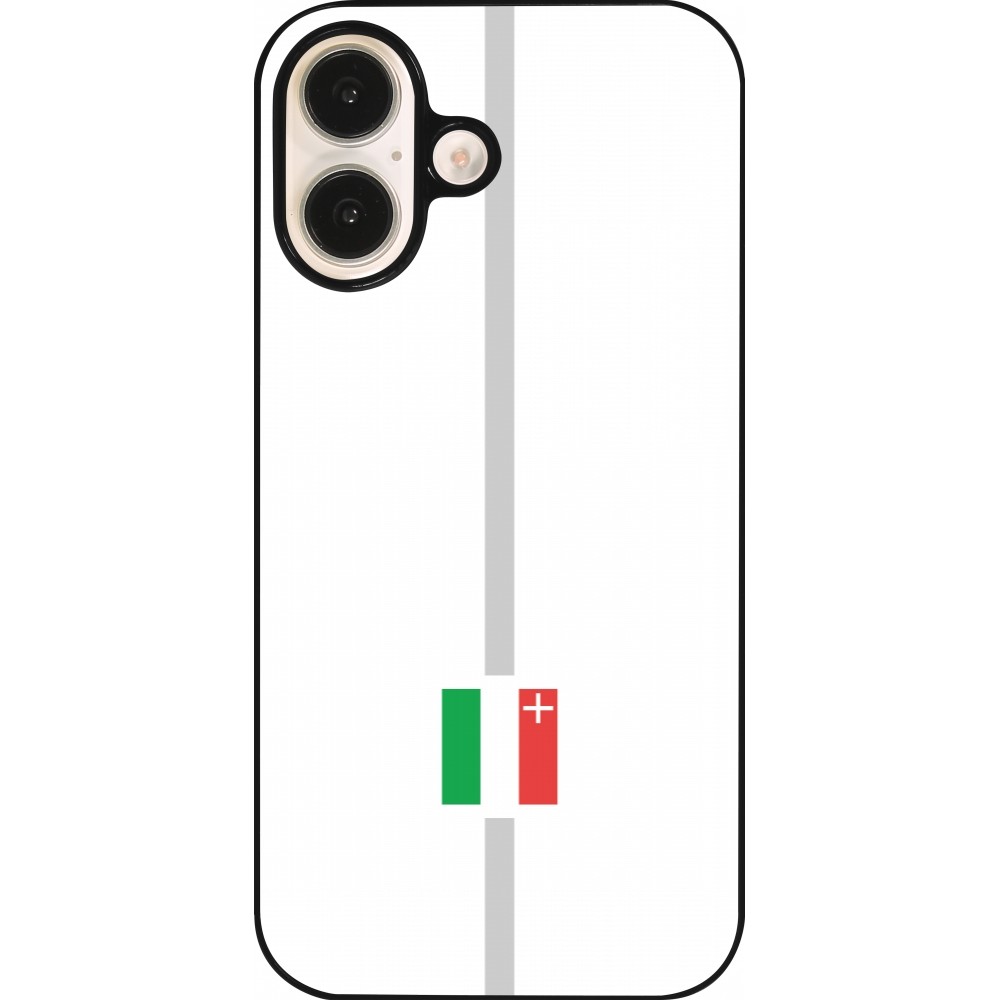iPhone 16 Case Hülle - Kanton NE weiss