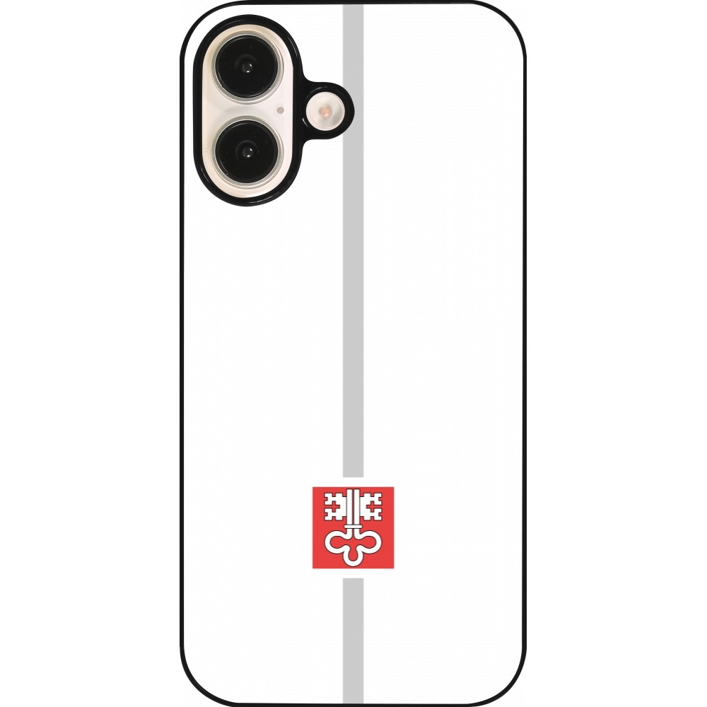 iPhone 16 Case Hülle - Kanton NW weiss