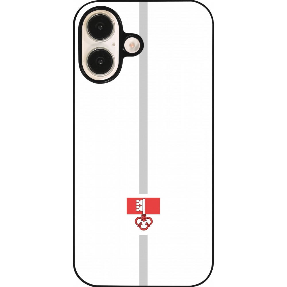 iPhone 16 Case Hülle - Kanton OW weiss