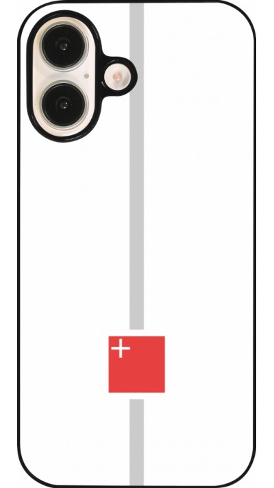 iPhone 16 Case Hülle - Kanton SZ weiss