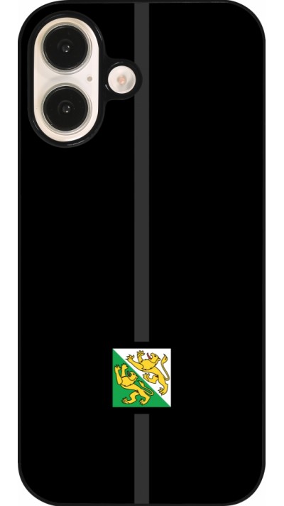 iPhone 16 Case Hülle - Kanton TG schwarz