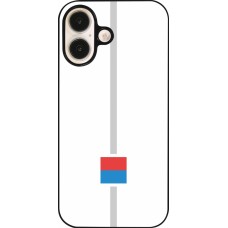 iPhone 16 Case Hülle - Kanton TI weiss