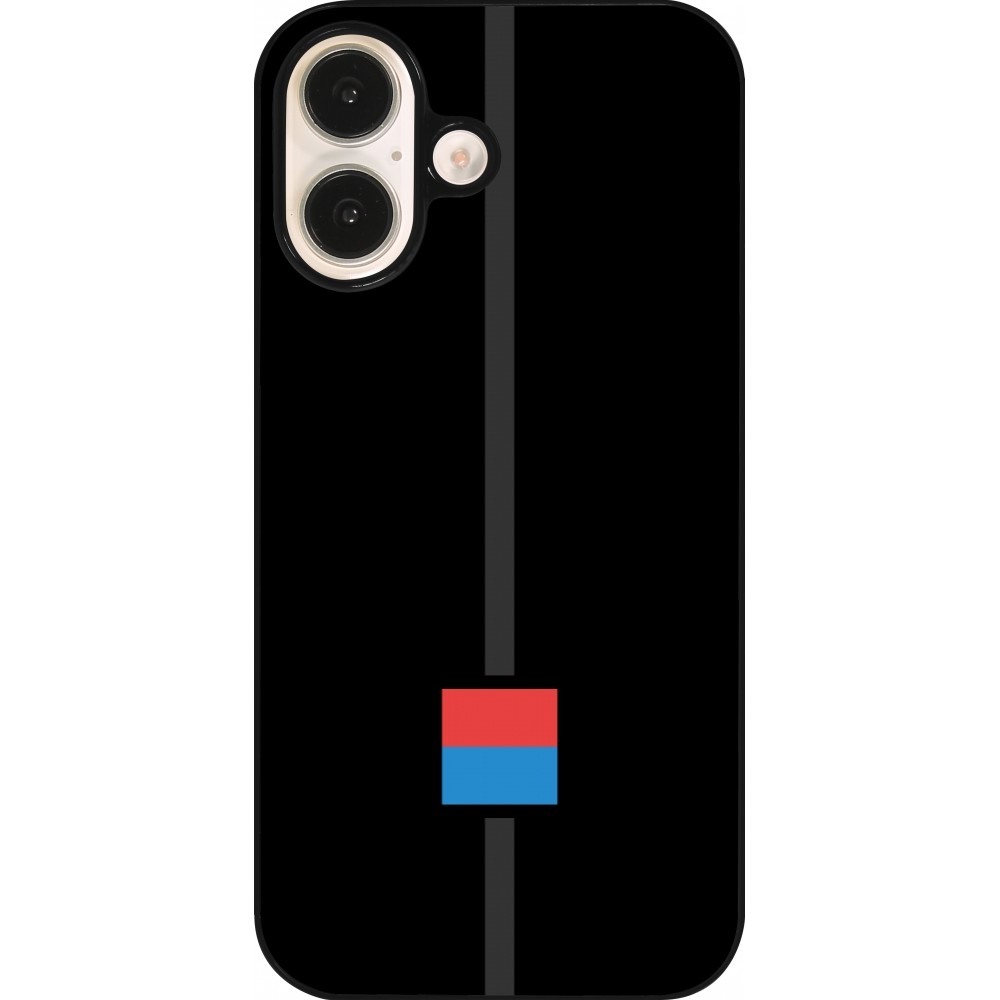 iPhone 16 Case Hülle - Kanton TI schwarz