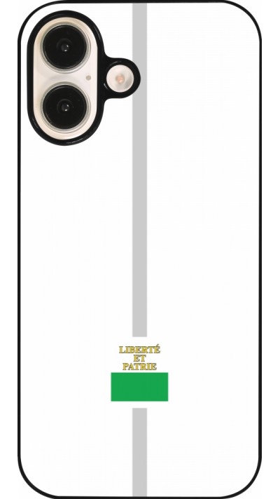 iPhone 16 Case Hülle - Kanton VD weiss