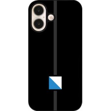 iPhone 16 Case Hülle - Kanton ZH schwarz