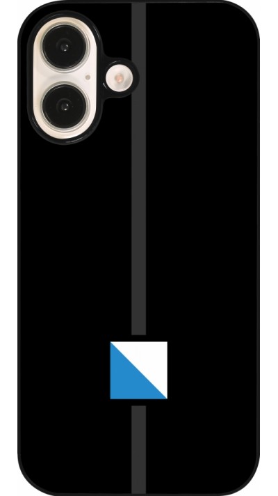 iPhone 16 Case Hülle - Kanton ZH schwarz