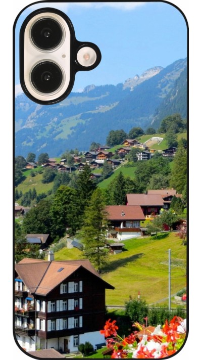 iPhone 16 Case Hülle -  Nationalfeiertag Schweiz Landschaft