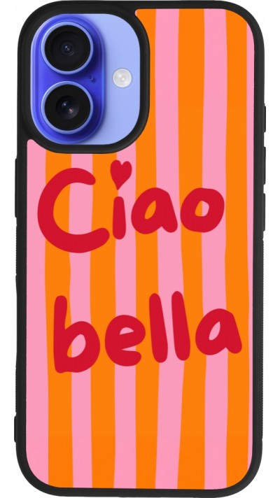 iPhone 16 Case Hülle - Silikon schwarz Bye Bella 2026