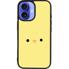 iPhone 16 Case Hülle - Silikon schwarz Easter 2026 Little chicken