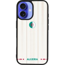 iPhone 16 Case Hülle - Silikon schwarz Algerien 2026 personalisierbares Fussballtrikot
