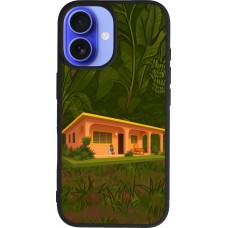 Coque iPhone 16 - Silicone rigide noir Benitos house DTMF