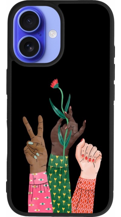 iPhone 16 Case Hülle - Silikon schwarz Womens day 2026 2