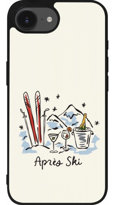 iPhone 16e Case Hülle - Silikon schwarz After the sky 2026