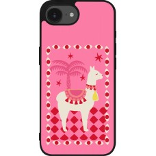 Coque iPhone 17e / 16e - Silicone rigide noir Alpaca 2026