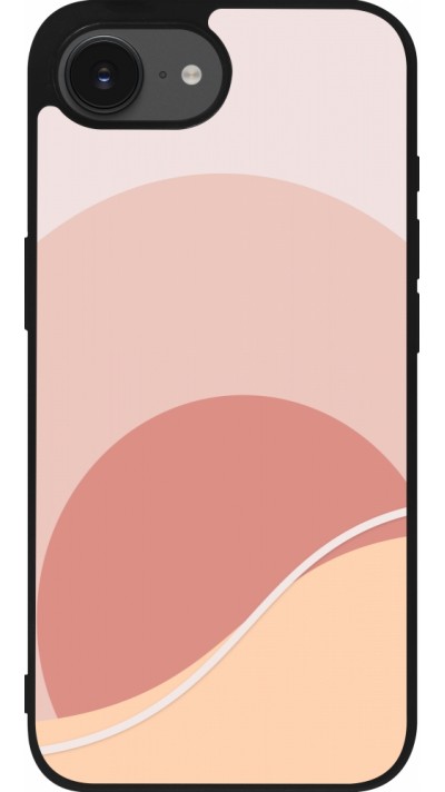 iPhone 16e Case Hülle - Silikon schwarz Autumn 22 abstract sunrise