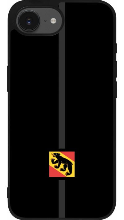 iPhone 16e Case Hülle - Silikon schwarz Kanton BE schwarz