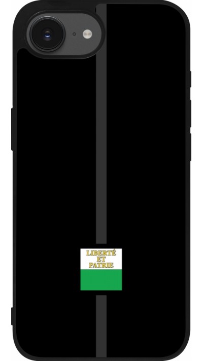 iPhone 16e Case Hülle - Silikon schwarz Kanton VD schwarz