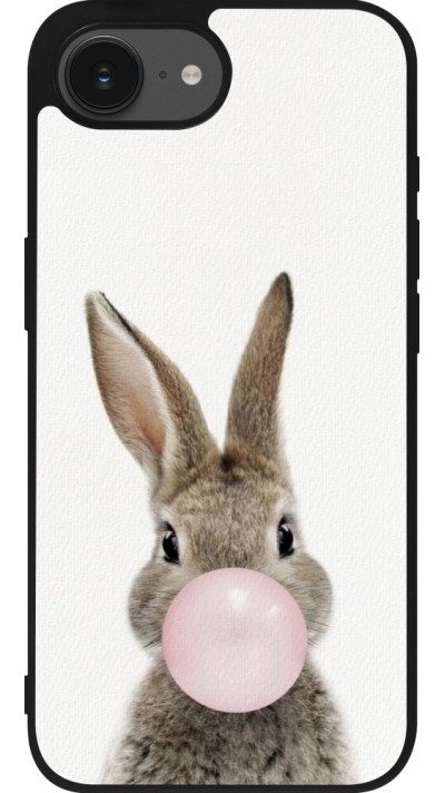 iPhone 16e Case Hülle - Silikon schwarz Easter 2023 bubble gum bunny