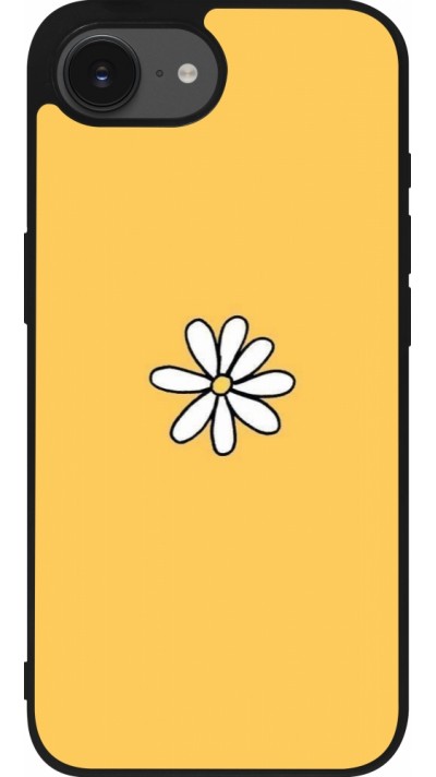iPhone 16e Case Hülle - Silikon schwarz Easter 2023 daisy