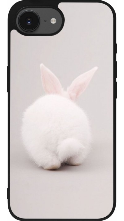 iPhone 16e Case Hülle - Silikon schwarz Easter 2024 bunny butt