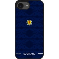 iPhone 17e / 16e Case Hülle - Silikon schwarz Schottland 2026 personalisierbares Fussballtrikot