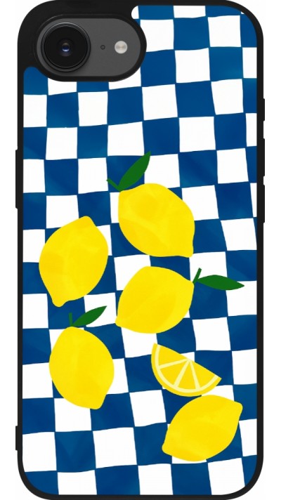 iPhone 16e Case Hülle - Silikon schwarz Illustration lemons 2026