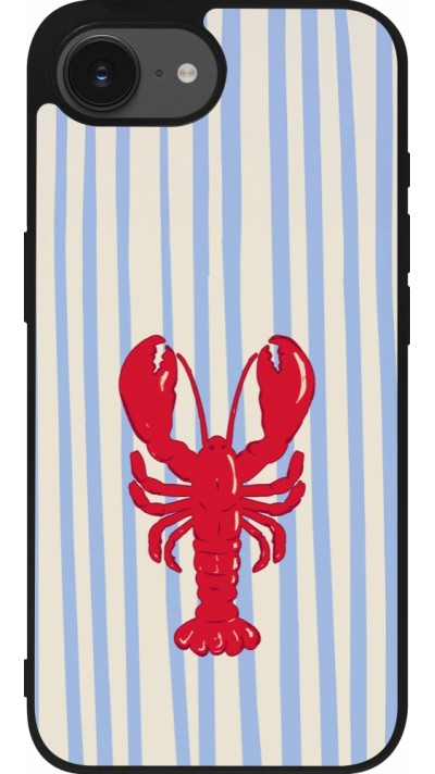 iPhone 16e Case Hülle - Silikon schwarz Red lobster 2026