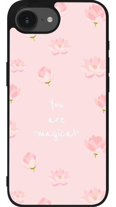 iPhone 16e Case Hülle - Silikon schwarz Mom 2023 your are magical