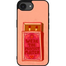 iPhone 16e Case Hülle - Silikon schwarz Saint Valentines Day 26 Perfect Match