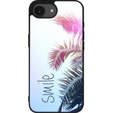 iPhone 16e Case Hülle - Silikon schwarz Smile 05