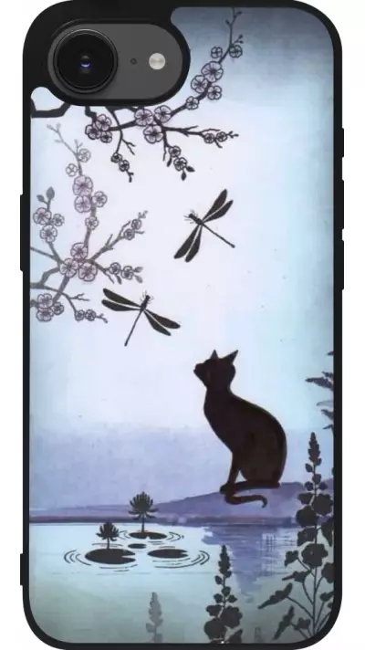 iPhone 16e Case Hülle - Silikon schwarz Spring 19 12