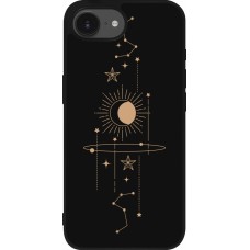 iPhone 16e Case Hülle - Silikon schwarz Spring 23 astro