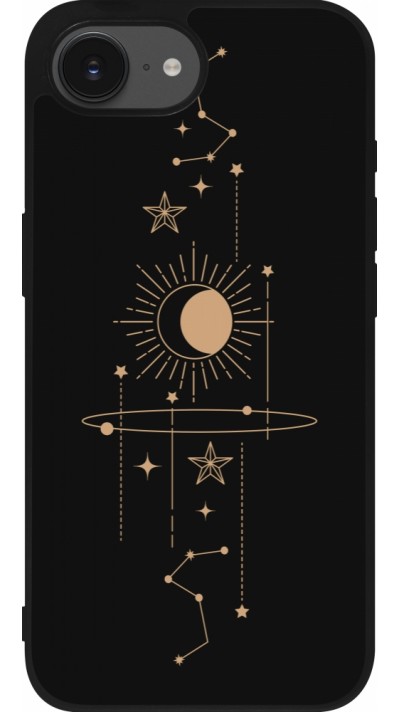 iPhone 16e Case Hülle - Silikon schwarz Spring 23 astro